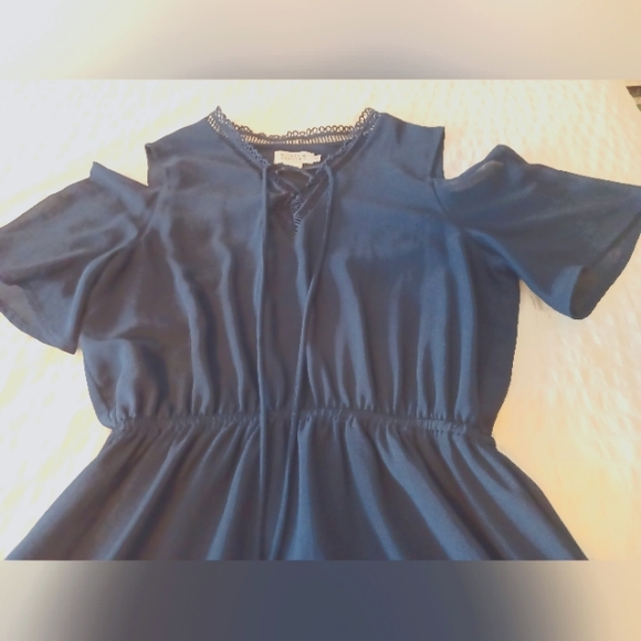 Navy Molly Bracken Dress - Size M - Picture 6 of 11